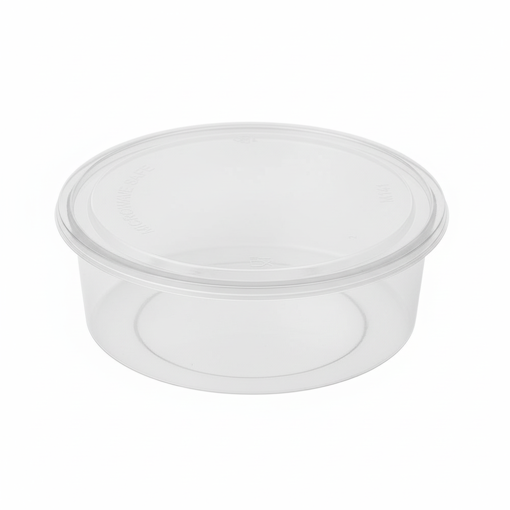 Flat 600 ml Transparent