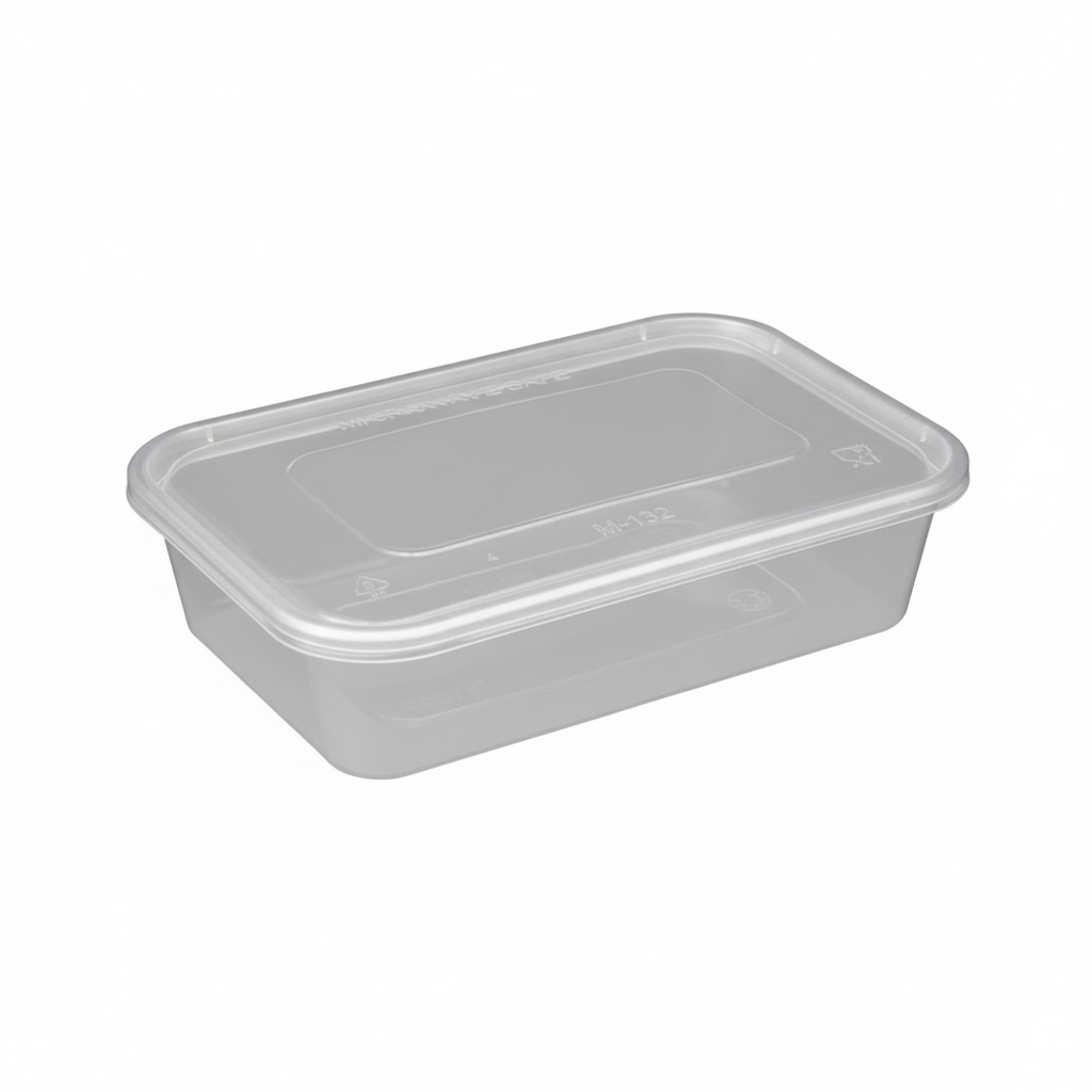 HD Series Containers 650 ml Transparent