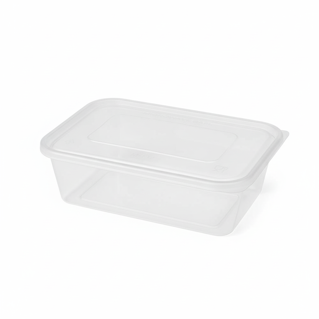 HD Series Containers 650 ml Transparent
