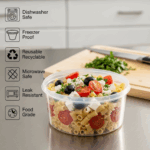 Hinge Series 1 OZ Food Container Features