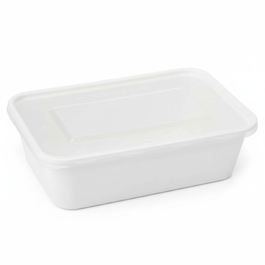 Rectangular 500 ml White