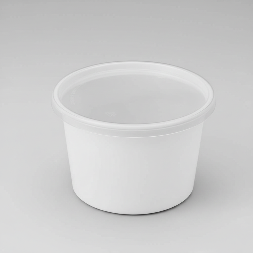 Round Series 20 OZ White