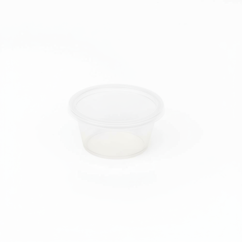 Round Series 4 OZ Transpareent