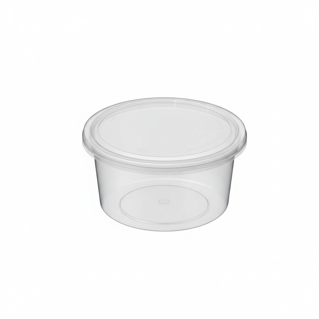 Round Series 8 OZ Tall transparent